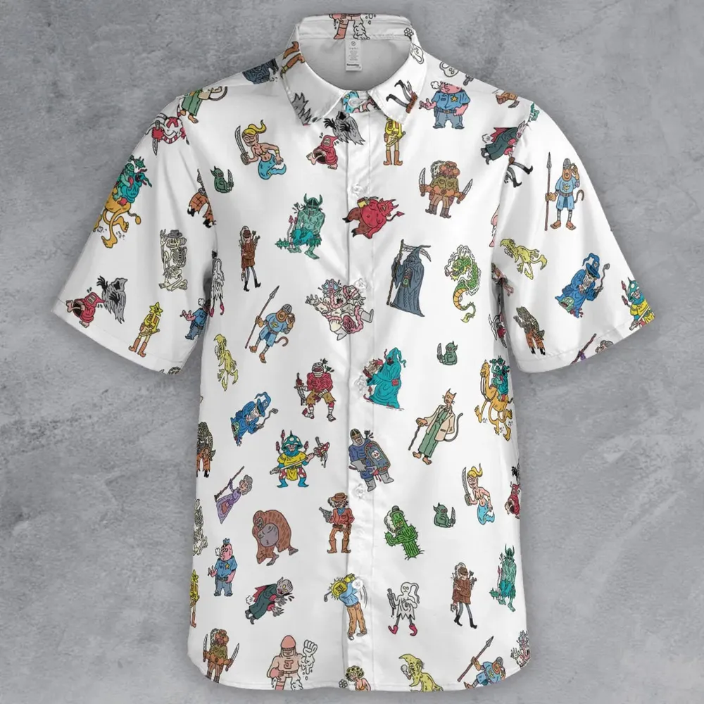 Characters Of Scumby Button Down Shirt - 2