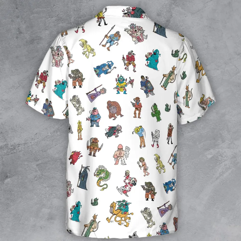 Characters Of Scumby Button Down Shirt - 3