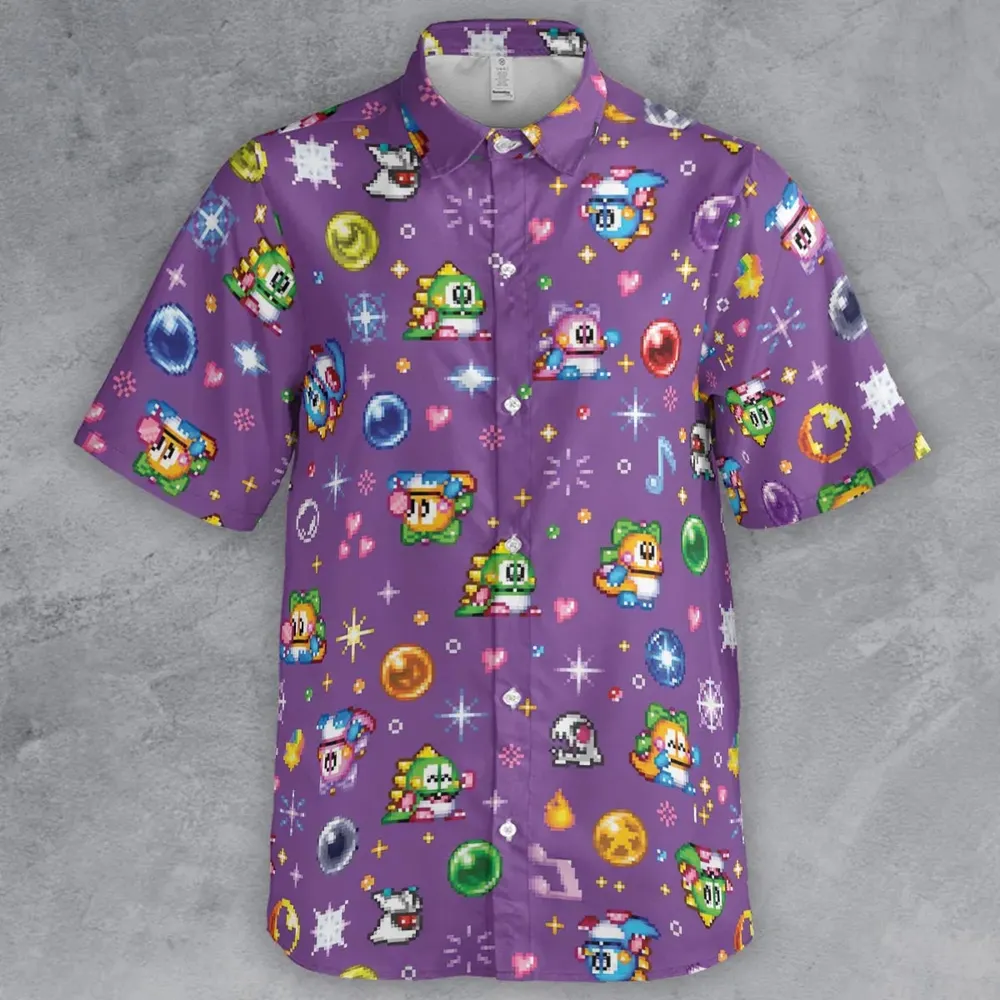 Bubble Bobble Classic Button Down Shirt - 2