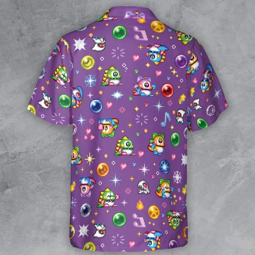 Bubble Bobble Classic Button Down Shirt - 3