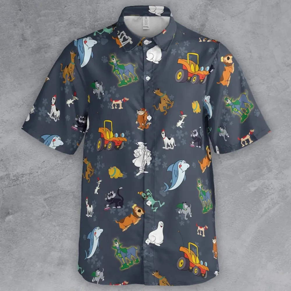 HB Scooby Clones Button Down Shirt - 2