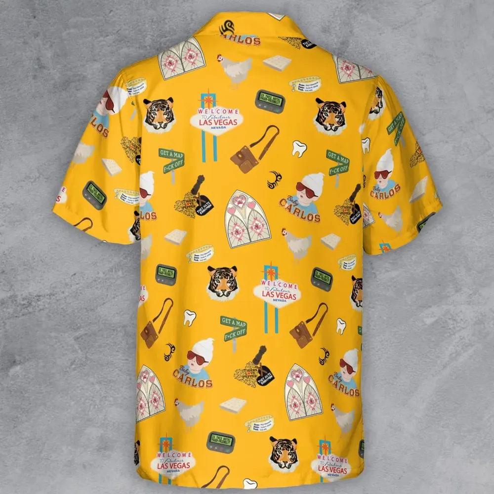 Where's Doug The Hangover Button Down Shirt - 3