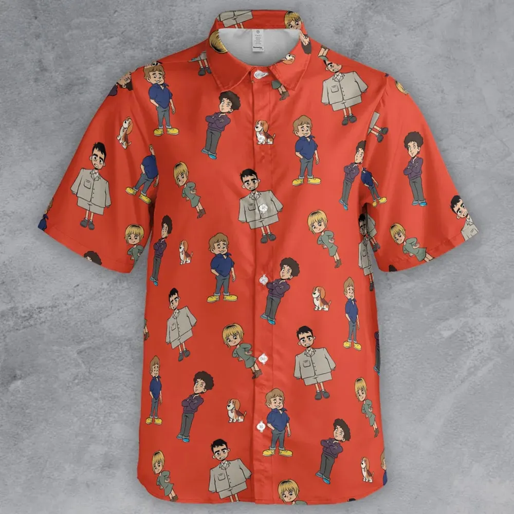 Lil Talking Heads Button Down Shirt - 2