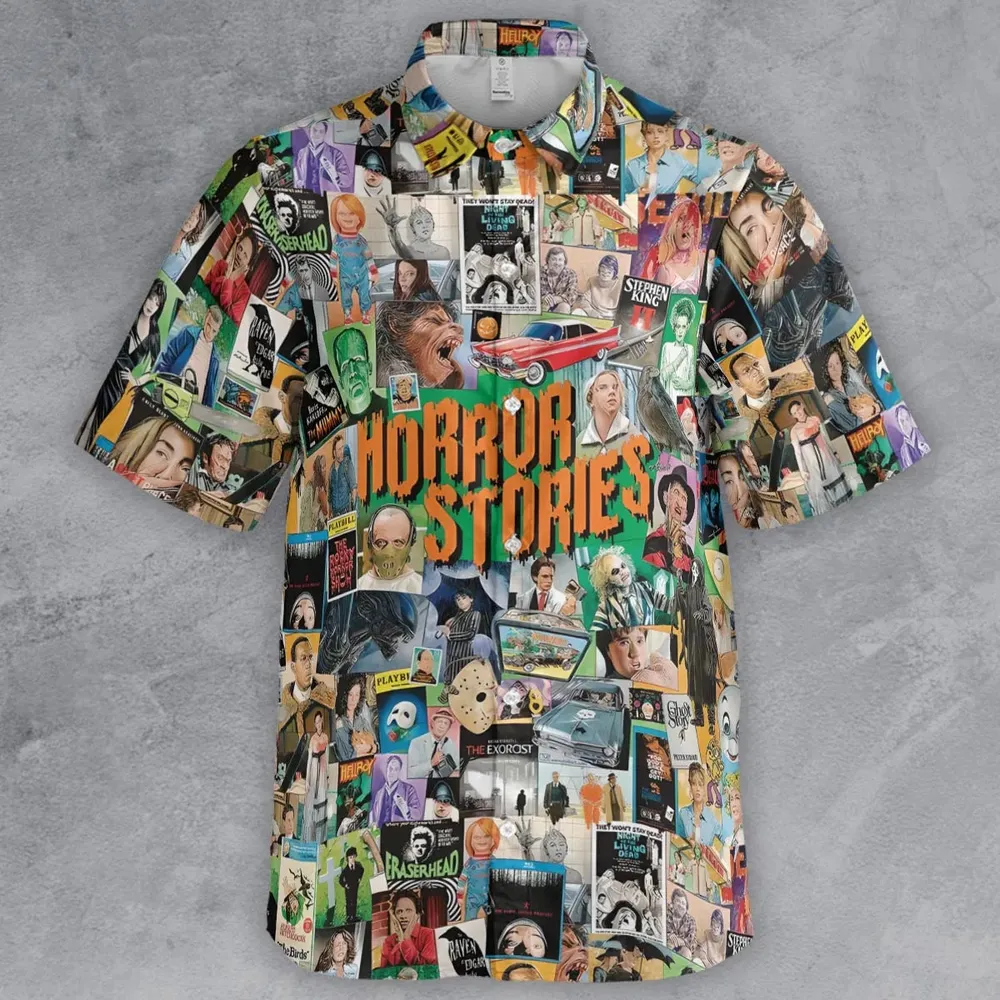 Horror Stories Button Down Shirt - 2