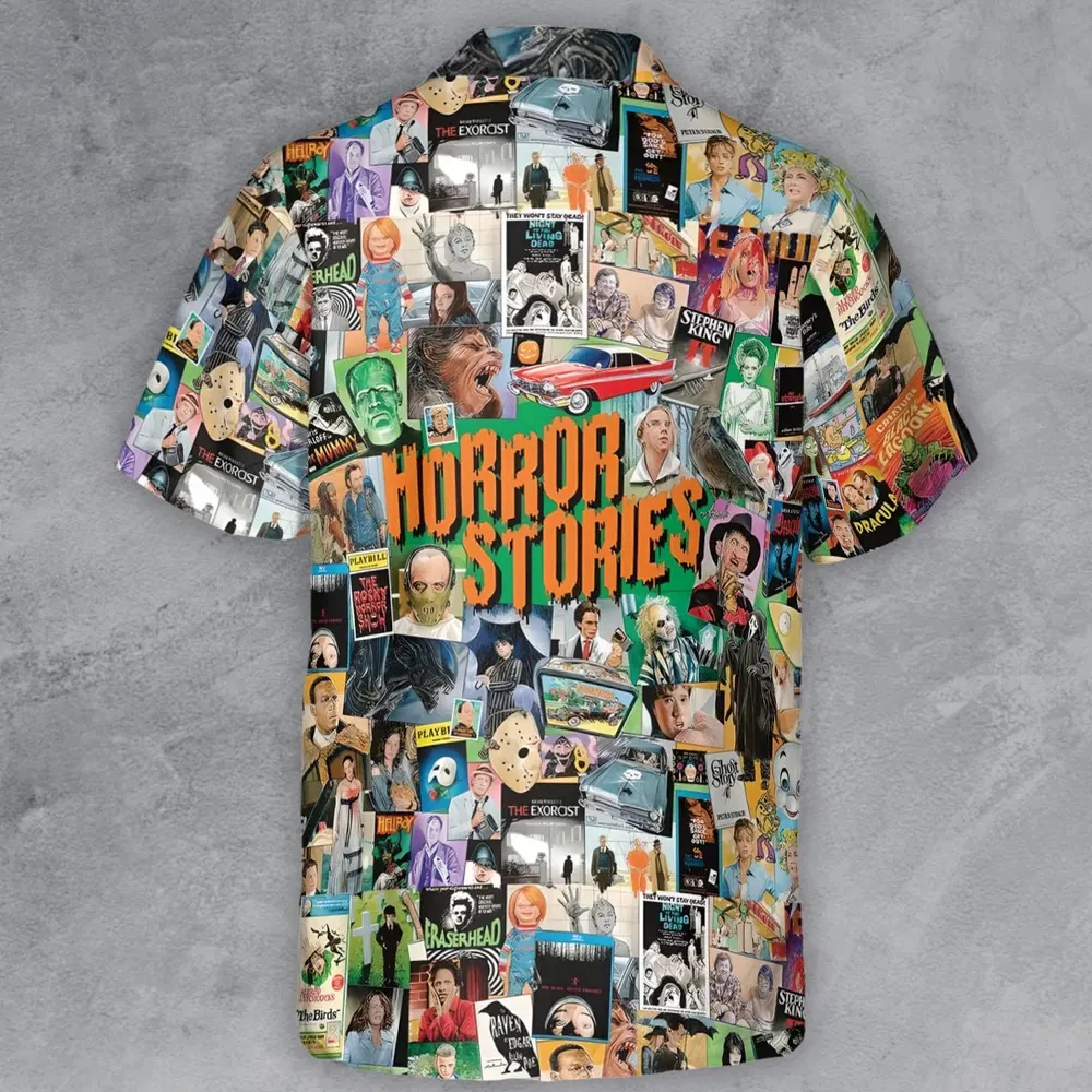 Horror Stories Button Down Shirt - 3