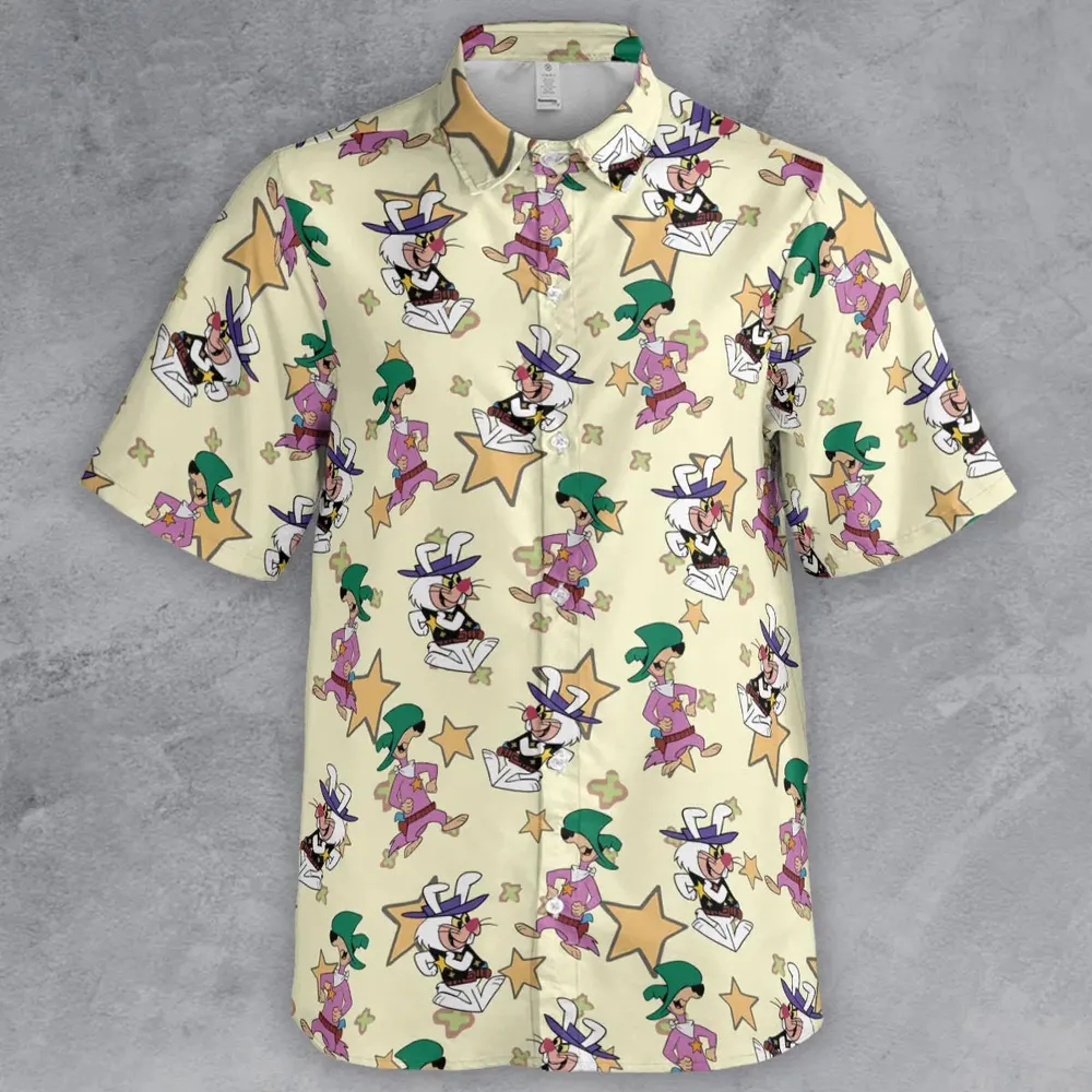 Ricochet Rabbit And Droop-A-Long Button Down Shirt - 2
