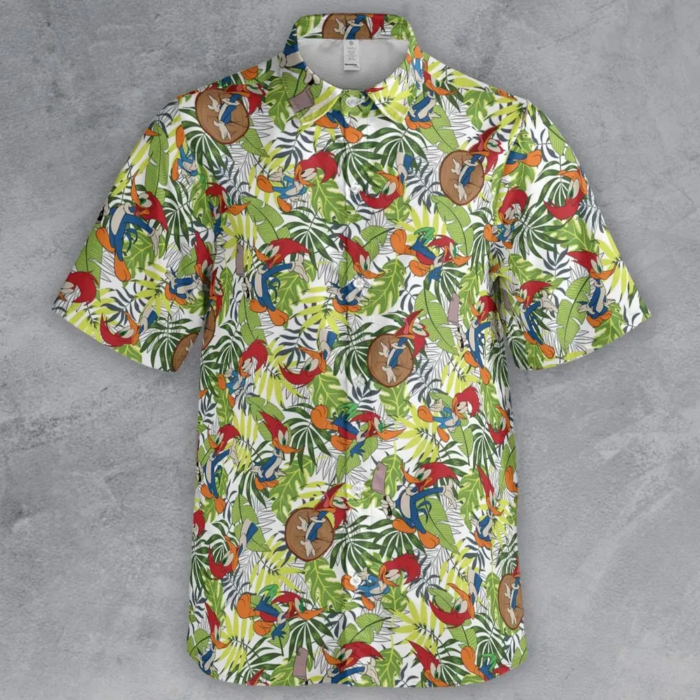 The New Woody Woodpecker Show Button Down Shirt - 2