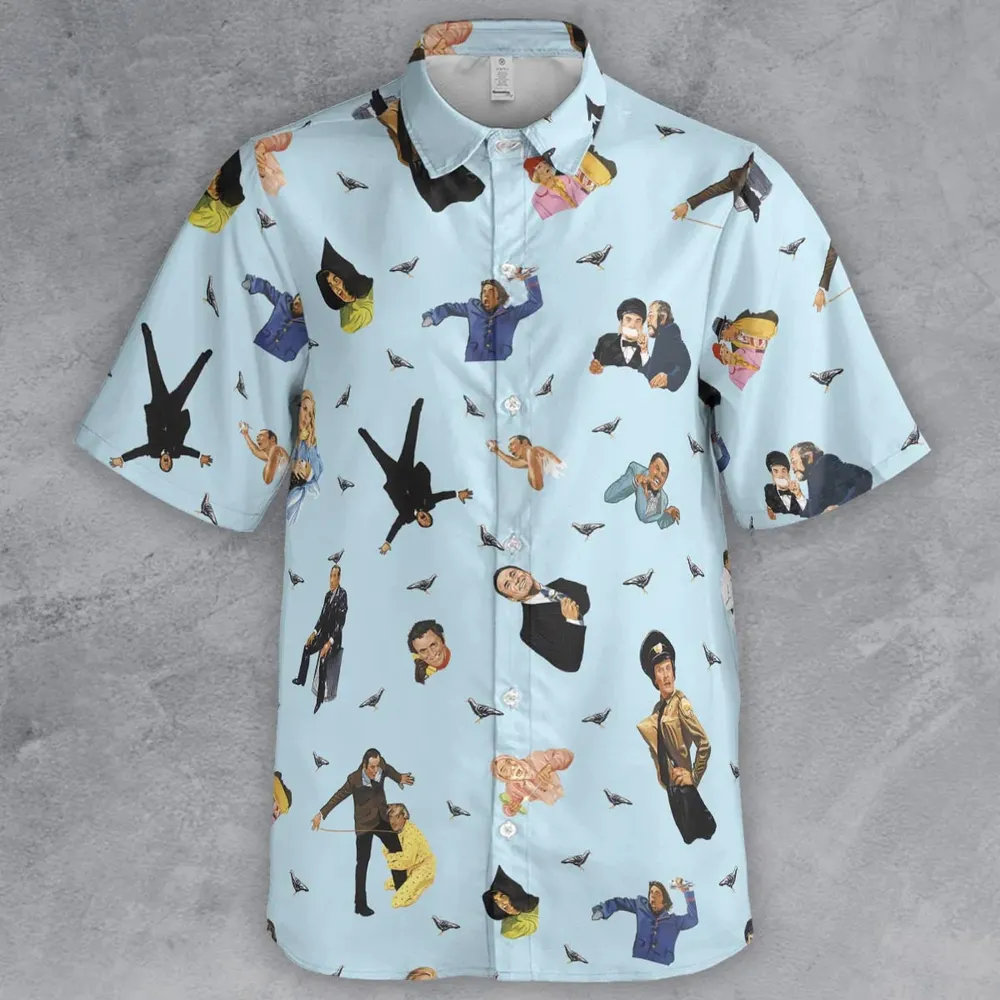 High Anxiety Characters Button Down Shirt - 2