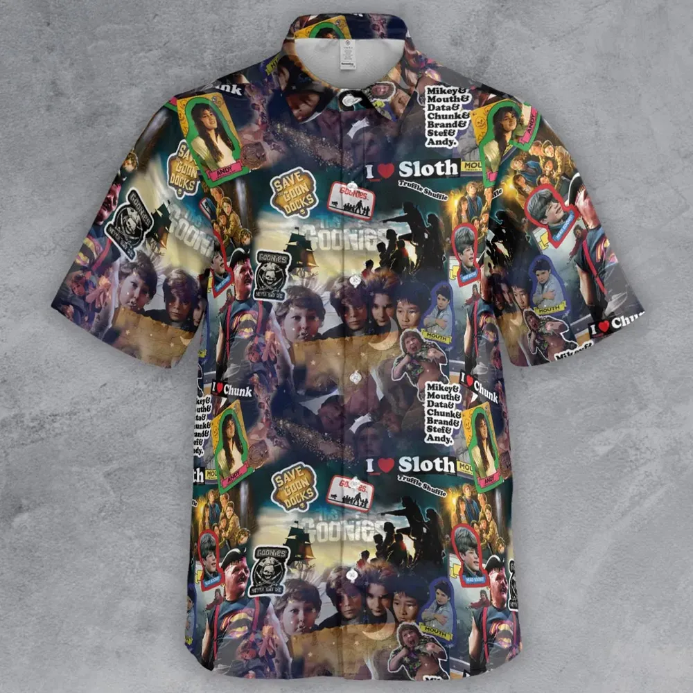 Goonies Rule The Goonies Button Down Shirt - 2