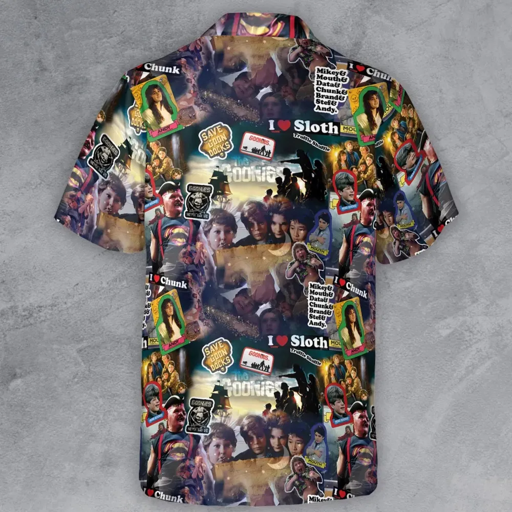 Goonies Rule The Goonies Button Down Shirt - 3