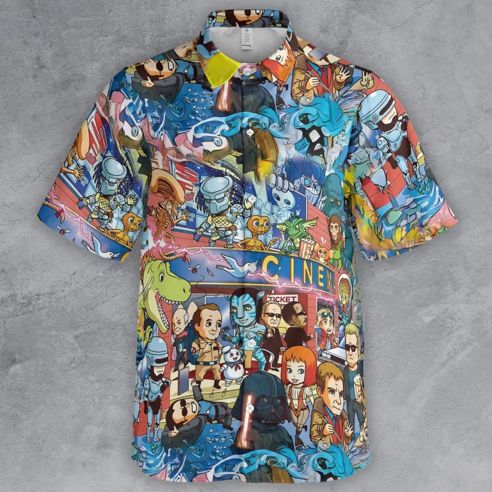 A Space Odyssey Button Down Shirt - 2