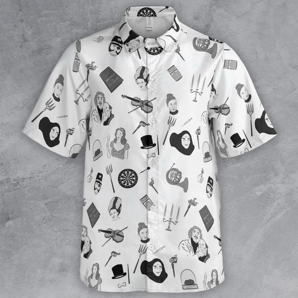 Pronounce Fronkenstein Young Frankenstein Button Down Shirt - 2