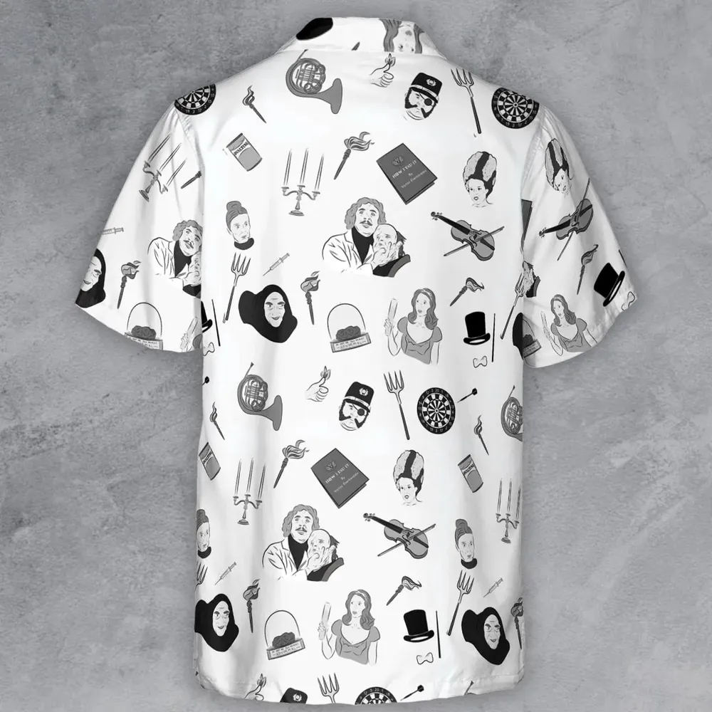 Pronounce Fronkenstein Young Frankenstein Button Down Shirt - 3