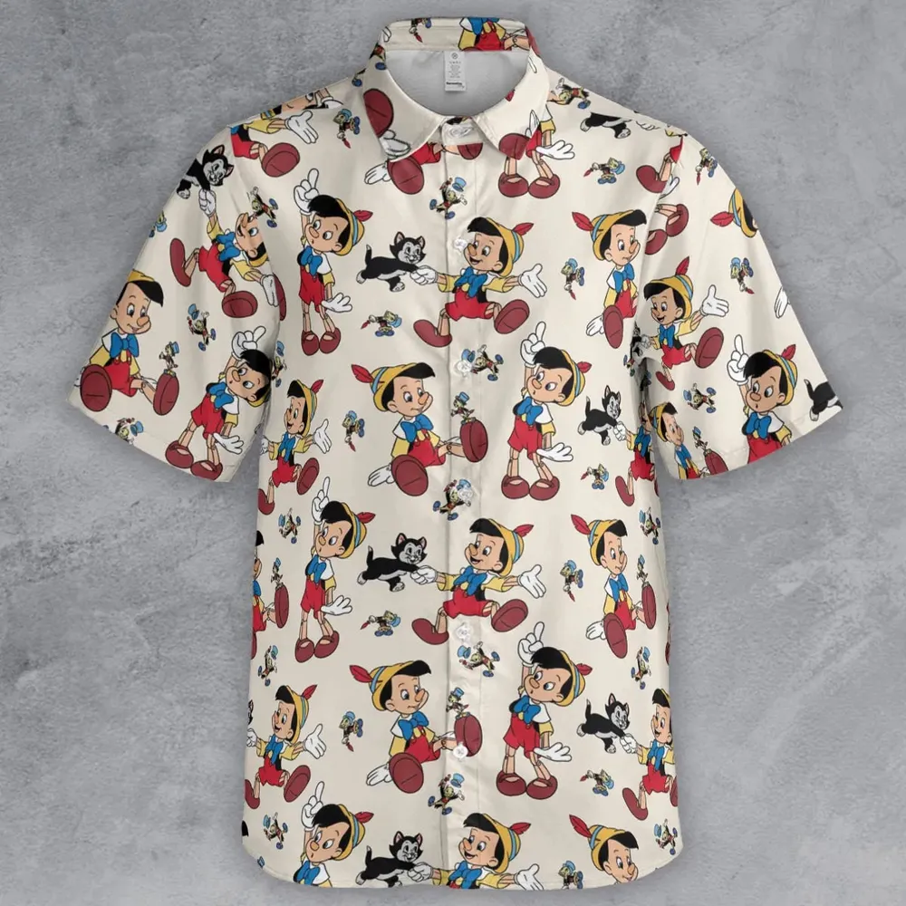 Whimsy Wear Pinocchio Button Down Shirt - 2
