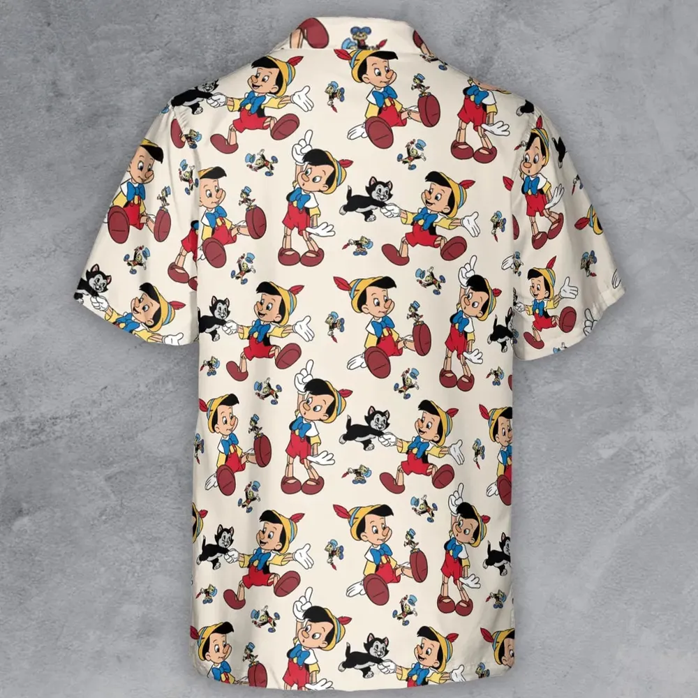Whimsy Wear Pinocchio Button Down Shirt - 3