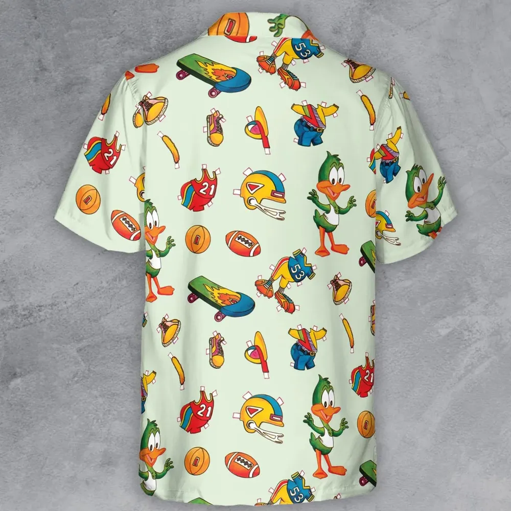 Plucky Duck Tiny Toon Adventures Button Down Shirt - 3