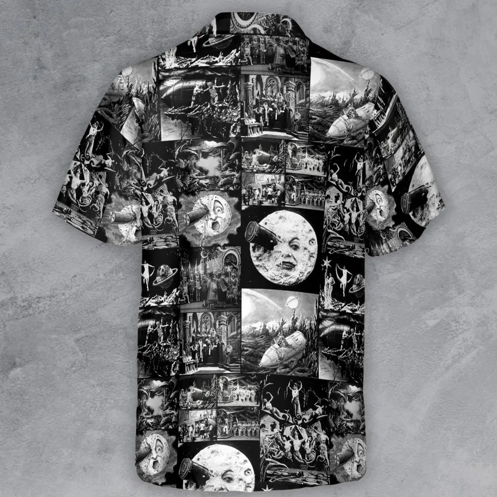 Le Voyage Dans La Lune 1902 Button Down Shirt - 3