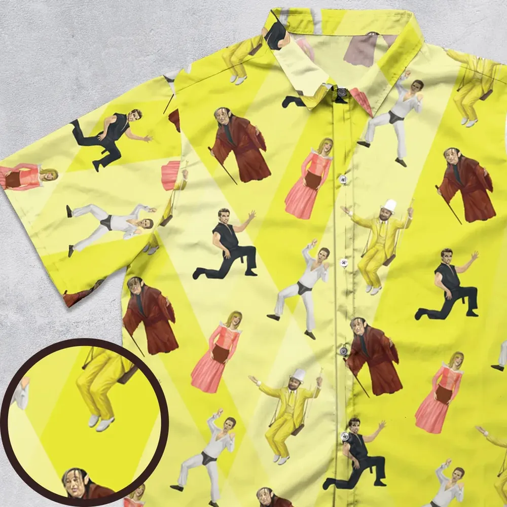 The Nightman Cometh Button Down Shirt - 1