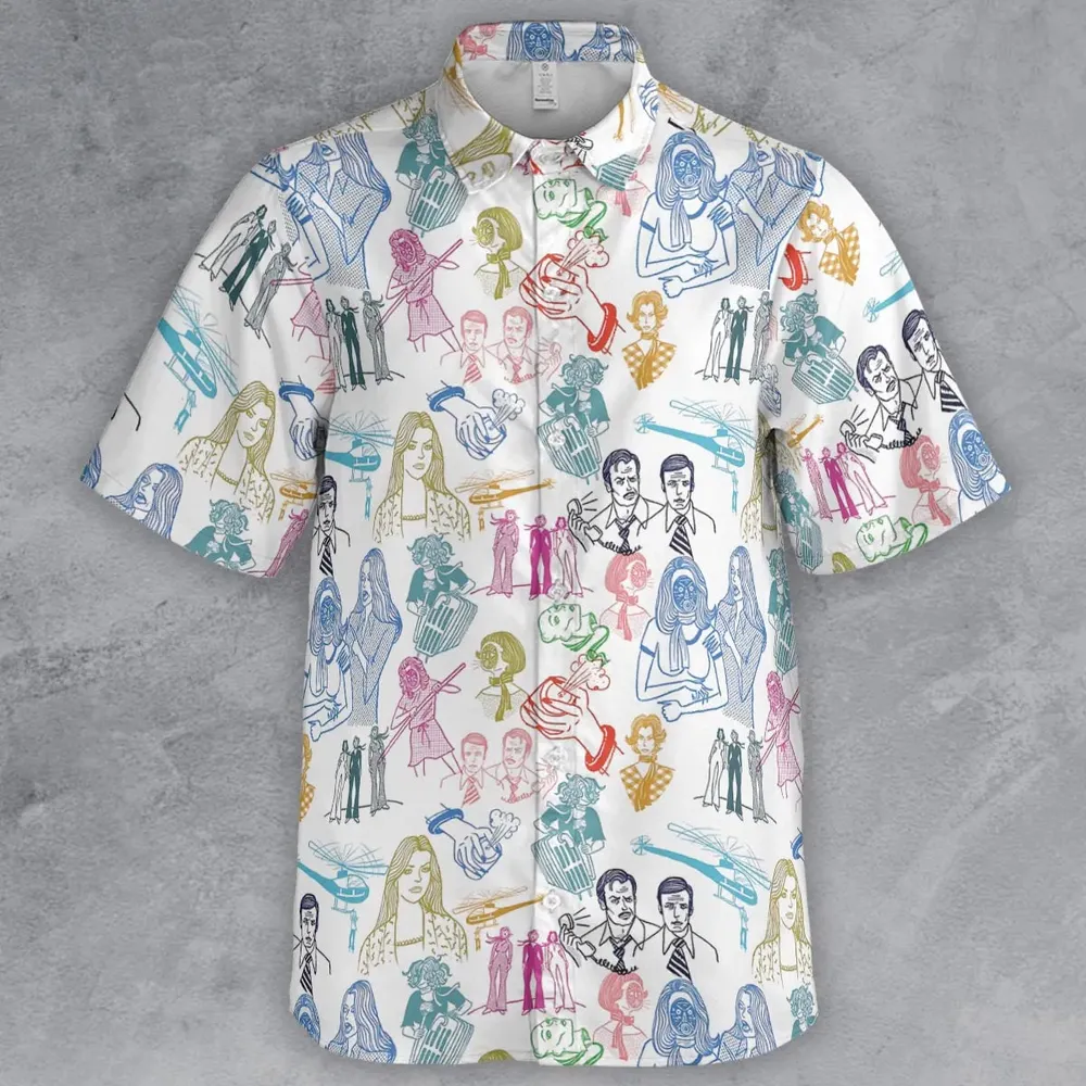 She Has The Strength To Do Anything The Bionic Woman Button Down Shirt - 2