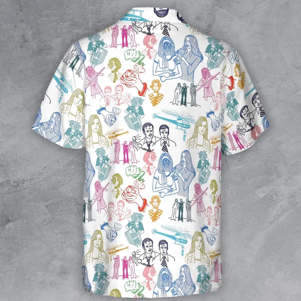 She Has The Strength To Do Anything The Bionic Woman Button Down Shirt - 3