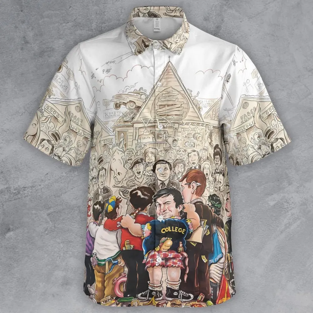 Guess Who's Back? National Lampoon Animal House Button Down Shirt - 2
