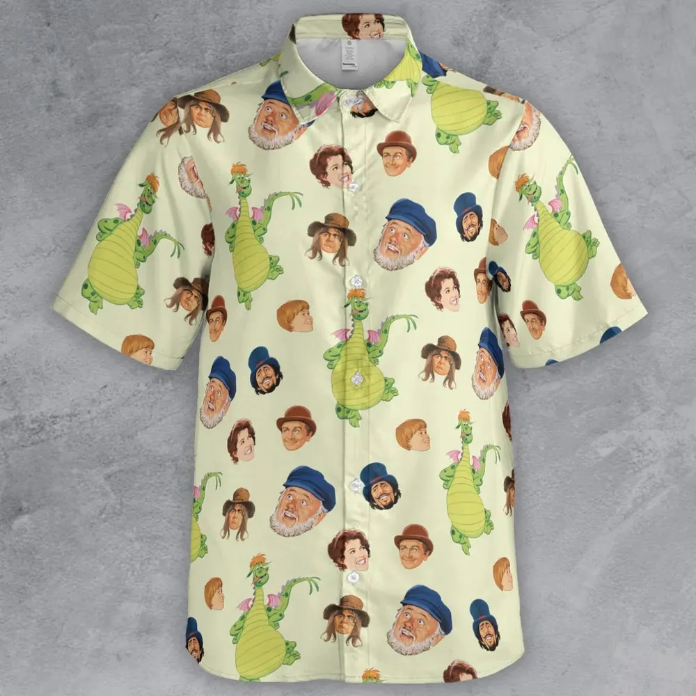 Pete's Dragon Characters Button Down Shirt - 2
