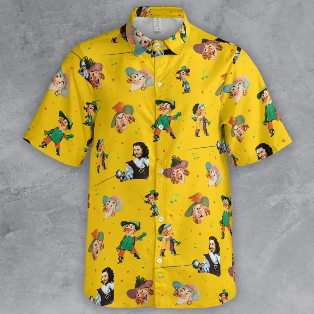 The Three Musketeers Ritz Brothers Button Down Shirt - 2