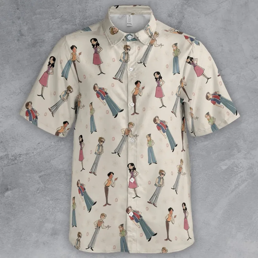 Seventies Vibes That '70s Show Button Down Shirt - 2