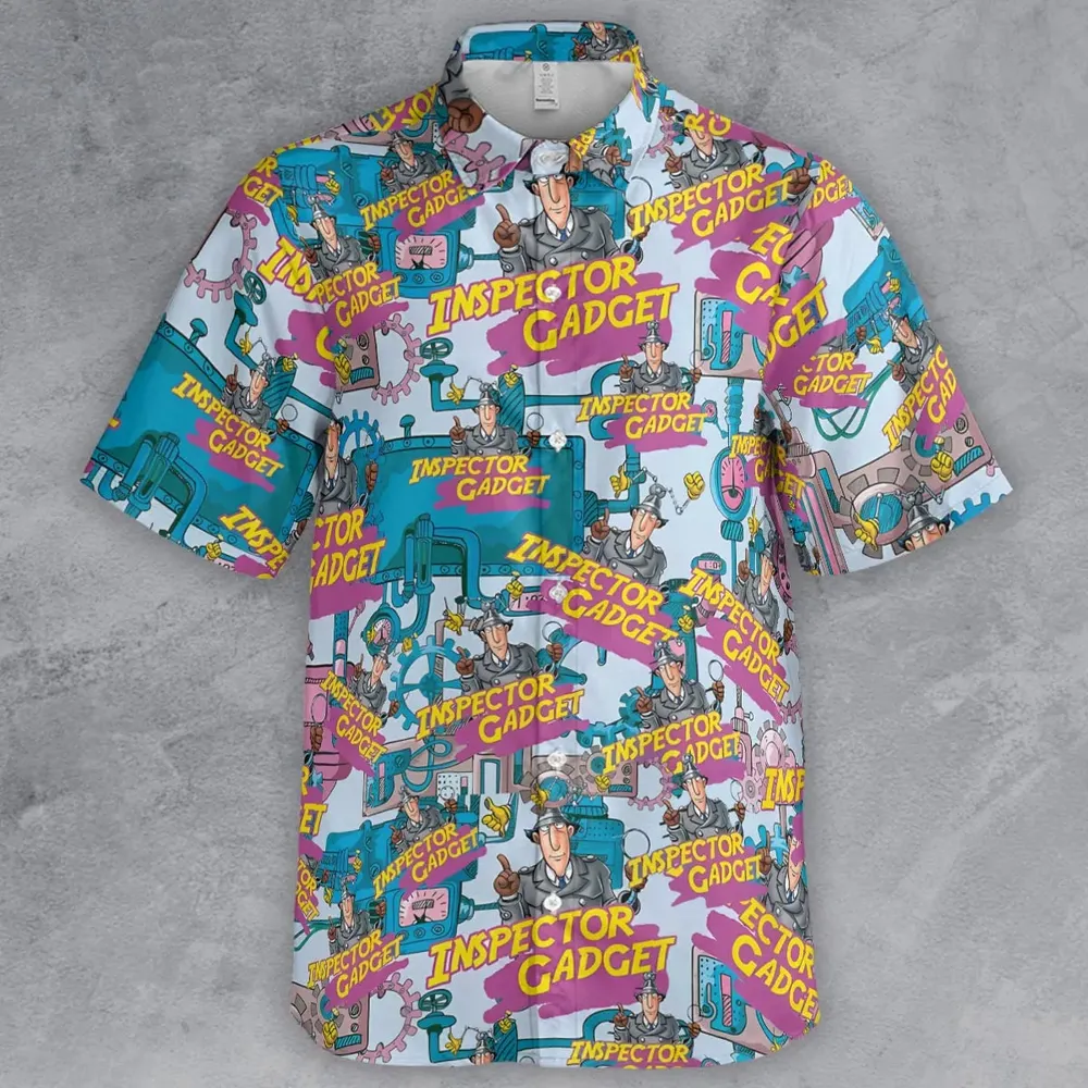 Inspector Mode Inspector Gadget Button Down Shirt - 2