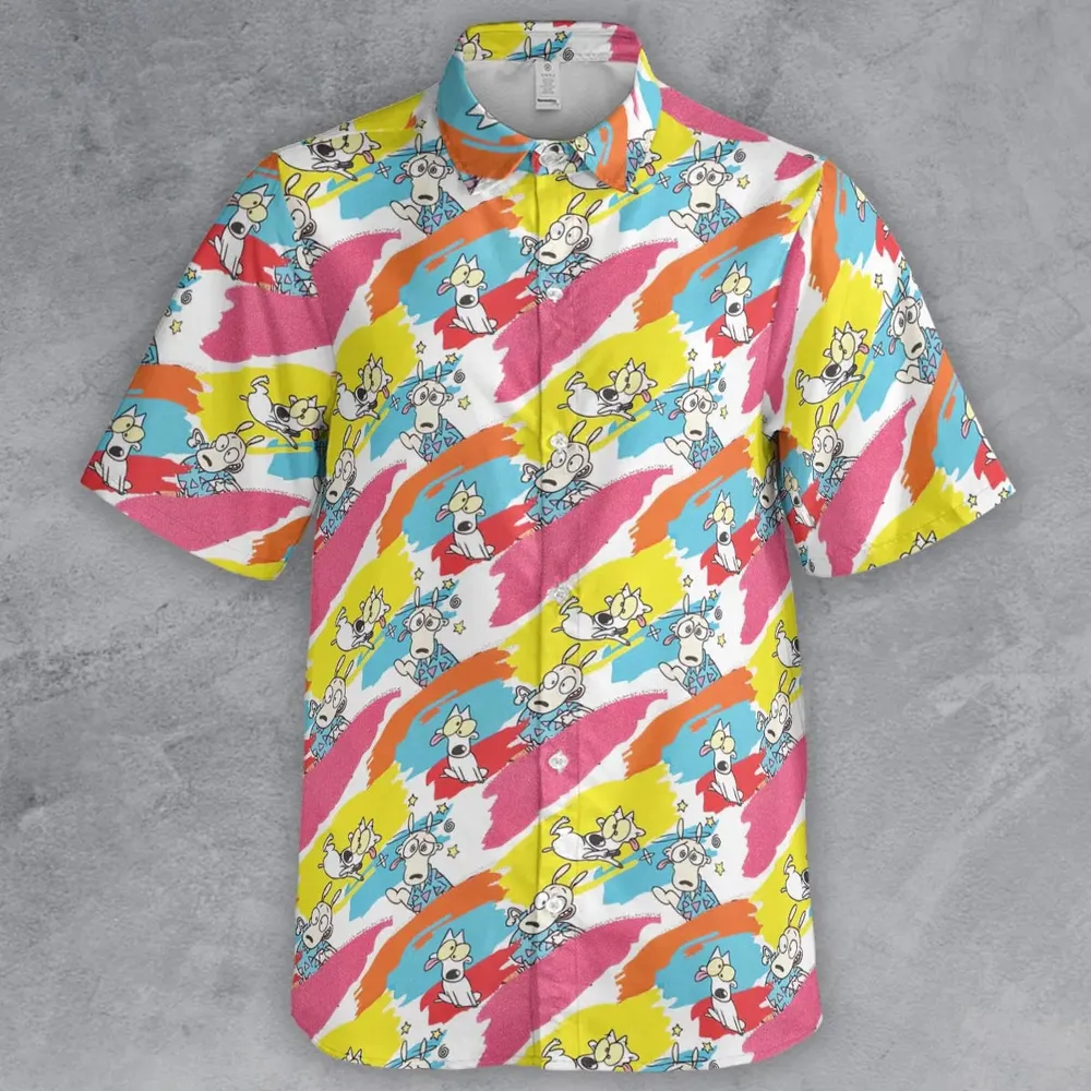 Rocko's Paint Brush Button Down Shirt - 2