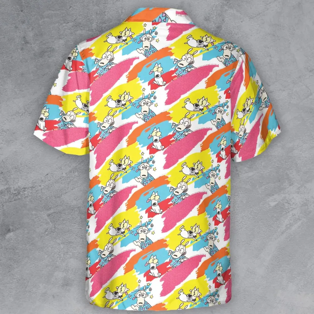 Rocko's Paint Brush Button Down Shirt - 3