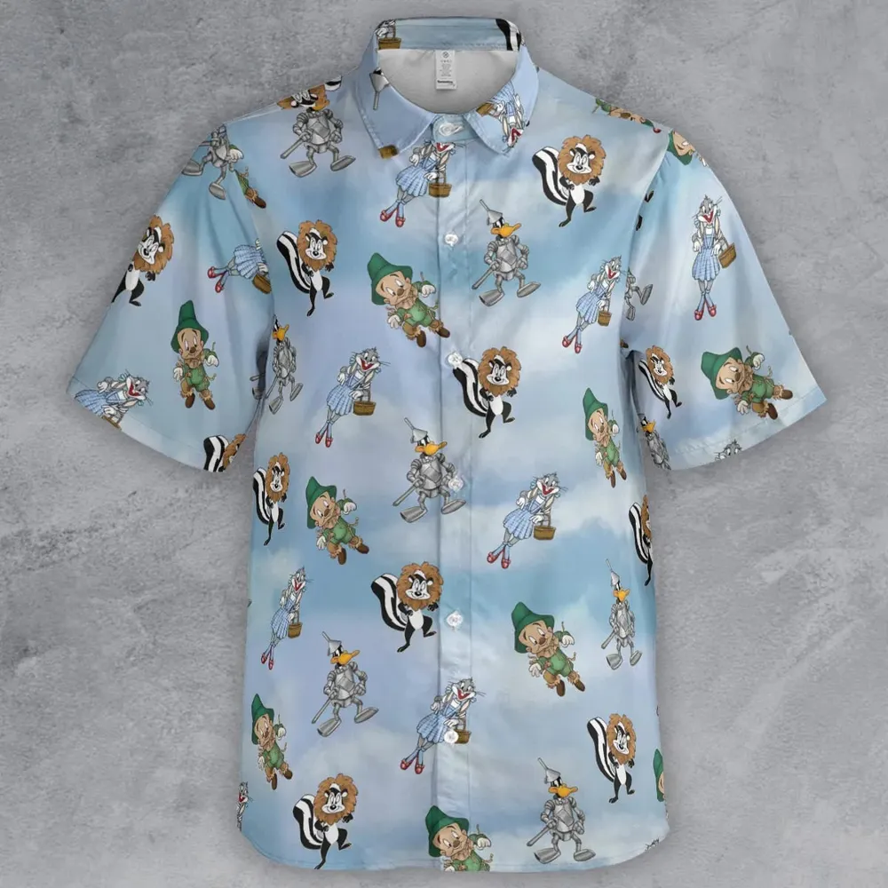 The Wizard Of Draws Looney Tunes Button Down Shirt - 2