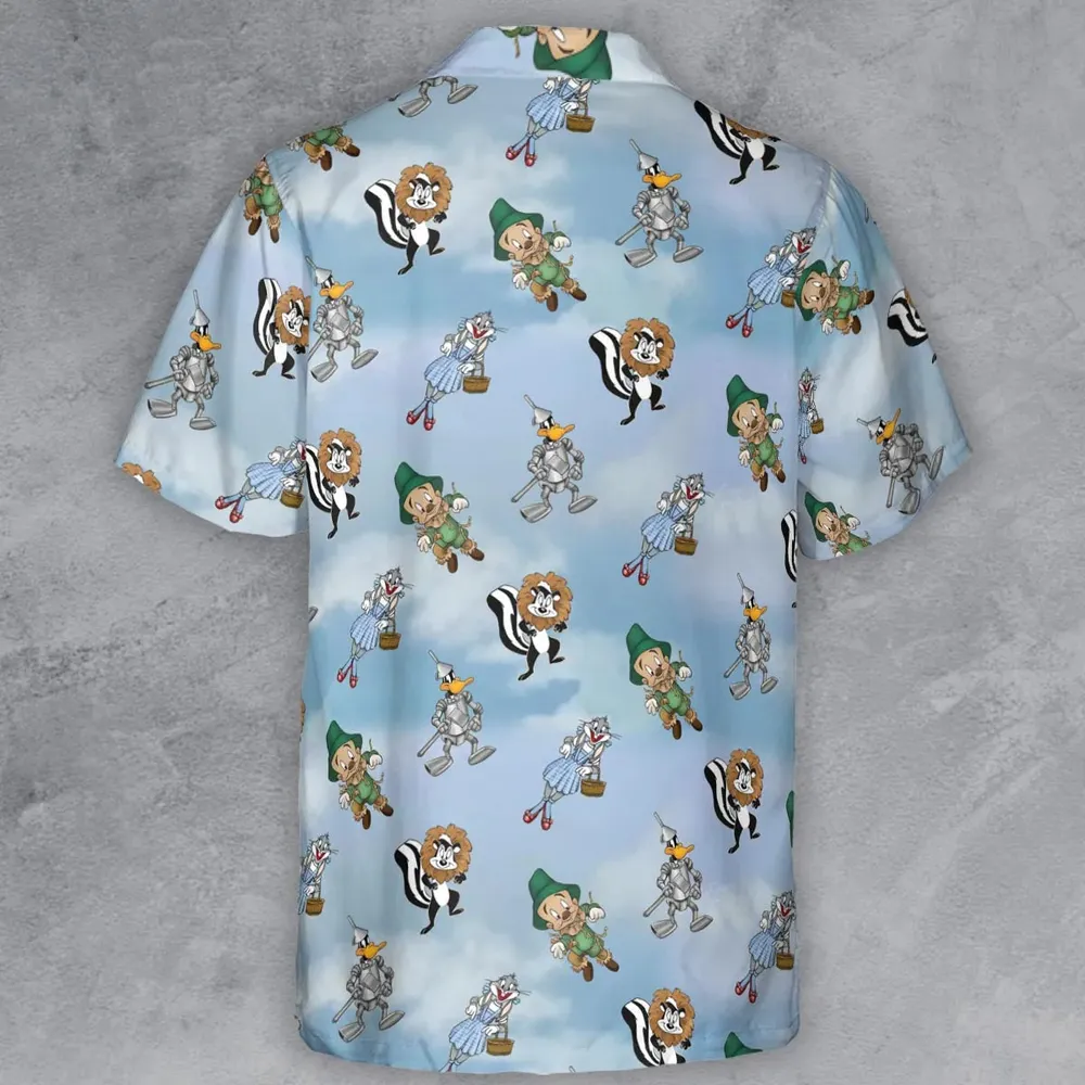 The Wizard Of Draws Looney Tunes Button Down Shirt - 3