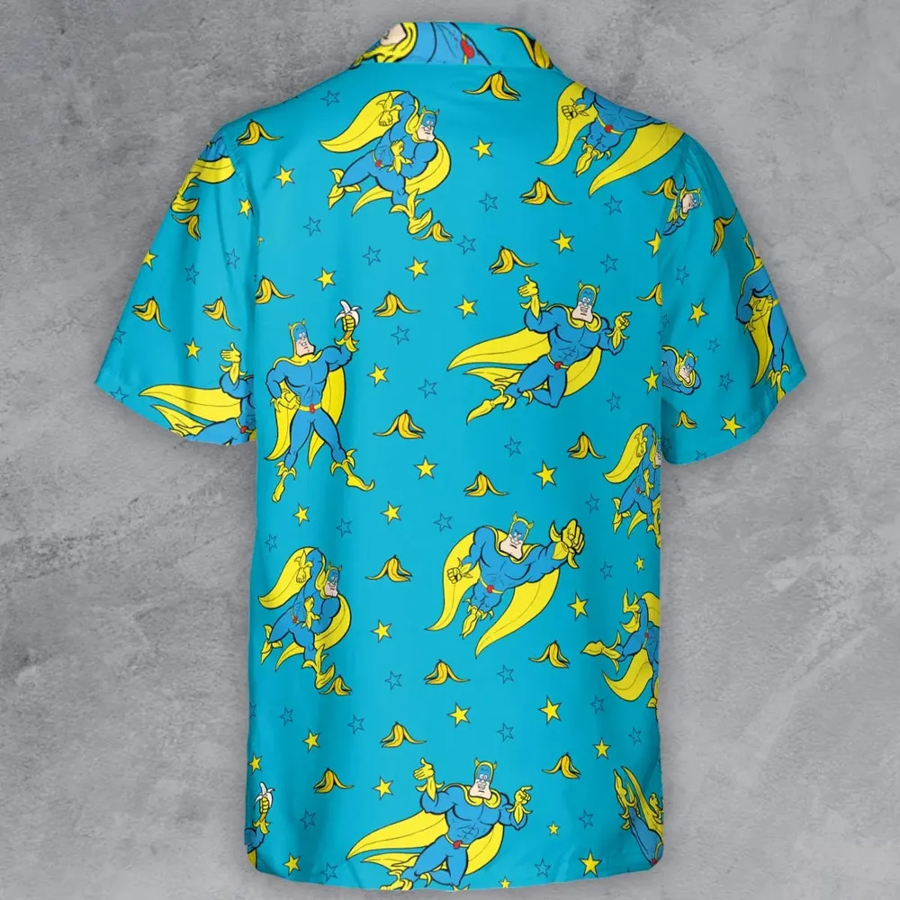 Banana and Bananaman Button Down Shirt - 3