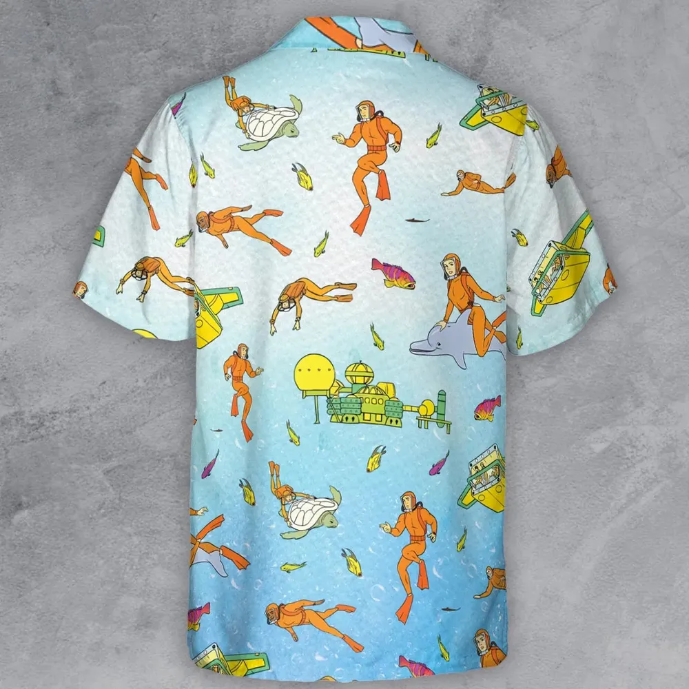 Underwater Sealab 2020 Button Down Shirt - 3