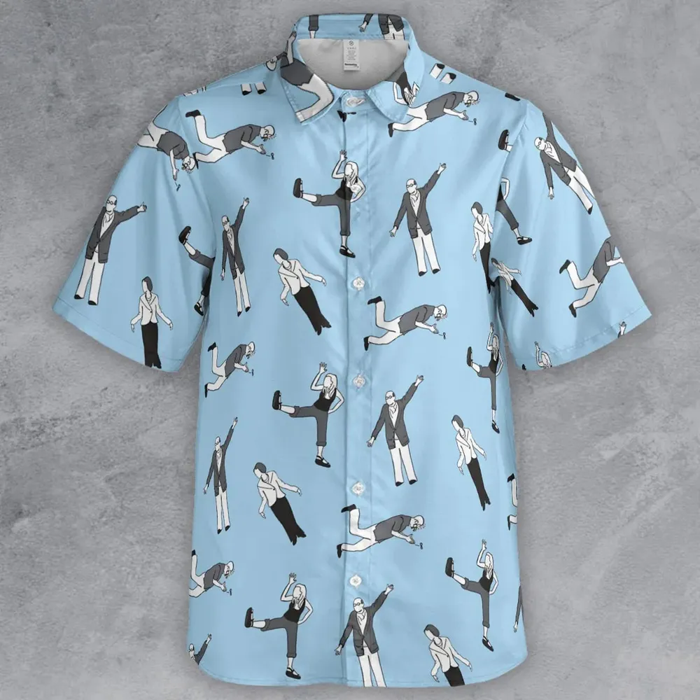 Chicken Dance Arrested Development Button Down Shirt - 2