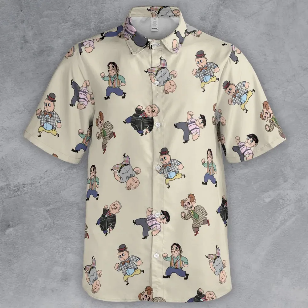 Stooges Forever The Three Stooges Button Down Shirt - 2