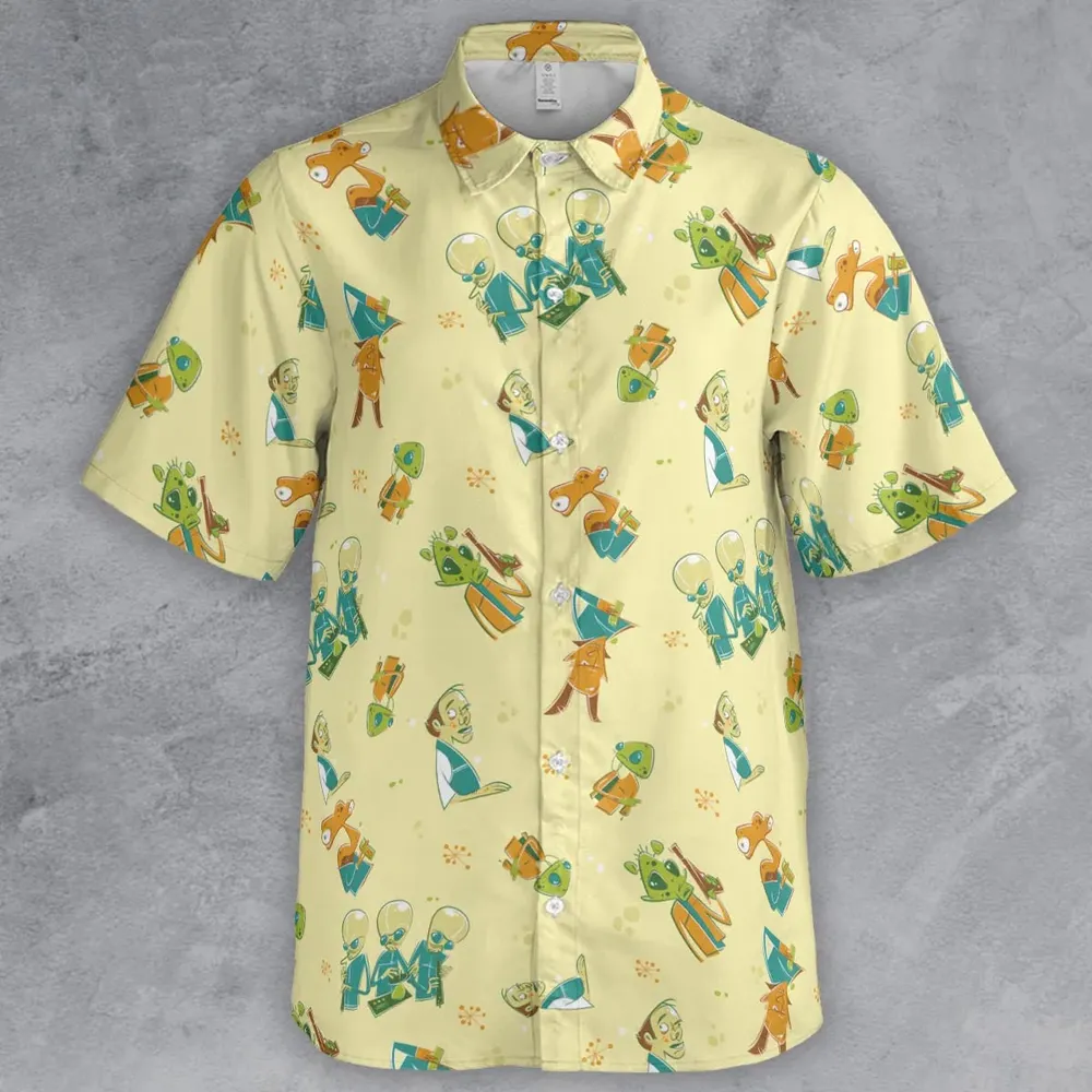 Mos Eisley Cantina Star Wars Button Down Shirt - 2