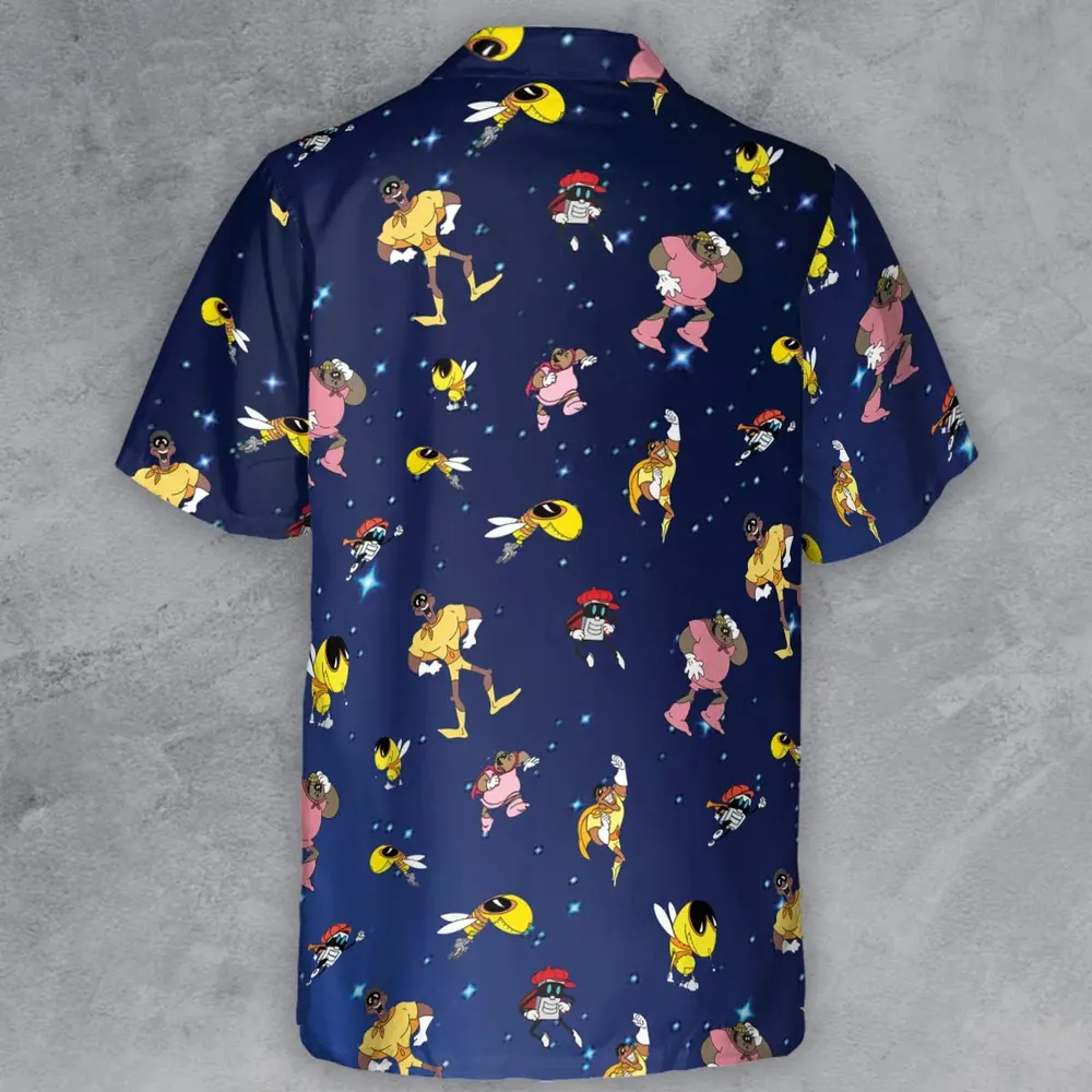 Brown Hornet characters Button Down Shirt - 3