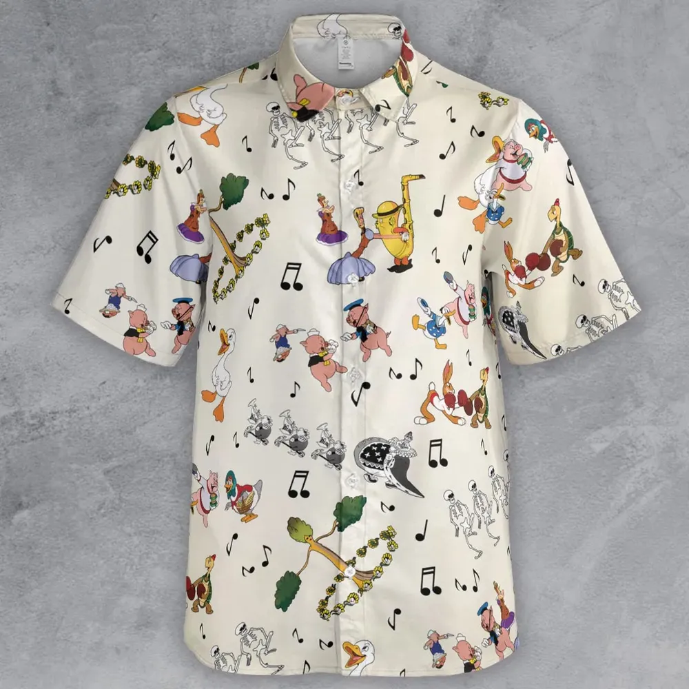 The Silly Symphony Characters Button Down Shirt - 2