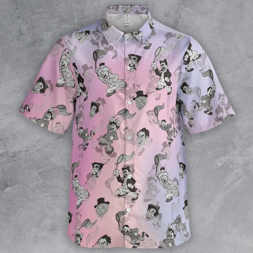 The Animated Marx Brothers Characters Button Down Shirt - 2
