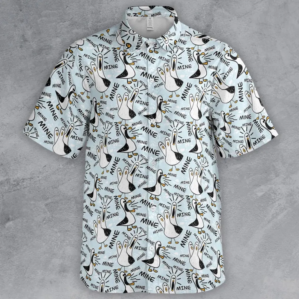 Mine Mine Mine Seagulls Button Down Shirt - 2