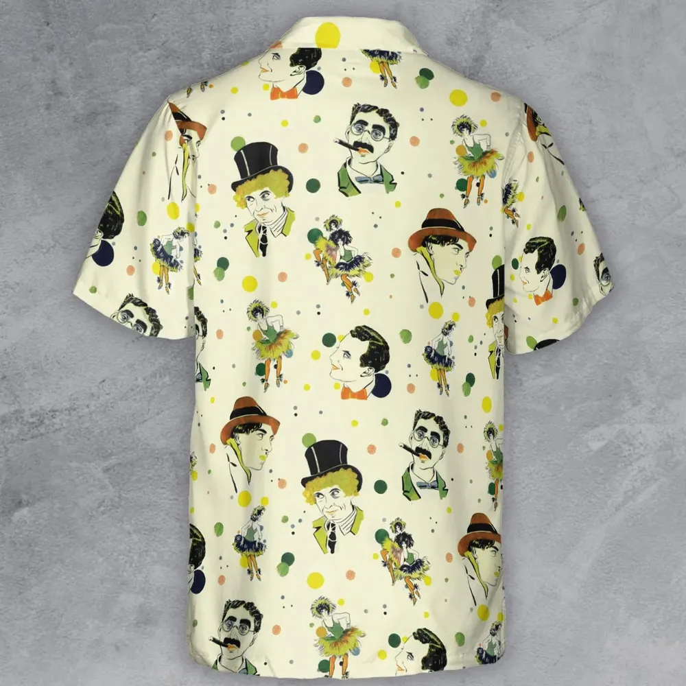 The Cocoanuts The Marx Brothers Button Down Shirt - 3