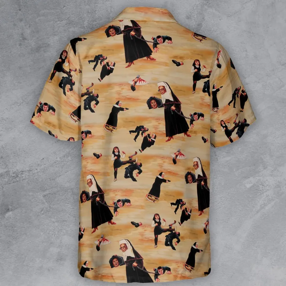 Bless You Sister Act Button Down Shirt - 3