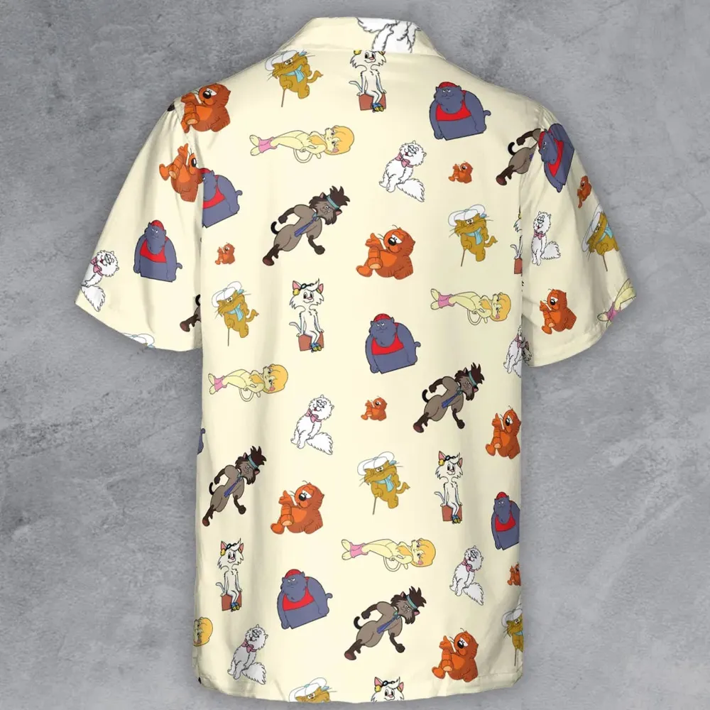 Heathcliff and the Catillac Cats Button Down Shirt - 3