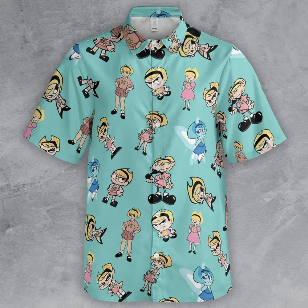 The Grim Adventures of Billy and Mandy Button Down Shirt - 2