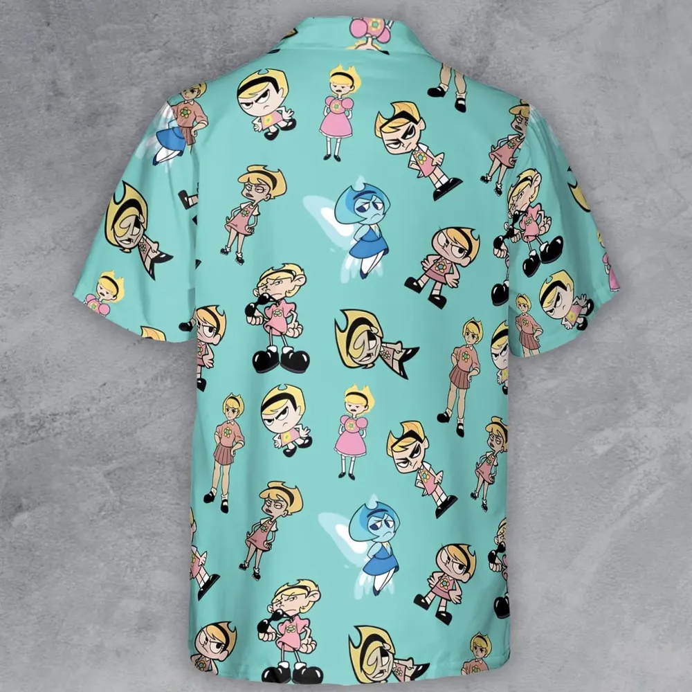 The Grim Adventures of Billy and Mandy Button Down Shirt - 3