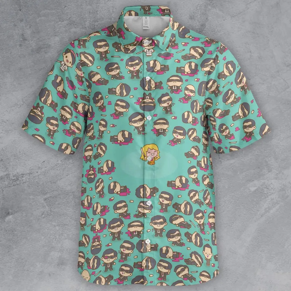 Kill Bill Drip Button Down Shirt - 2