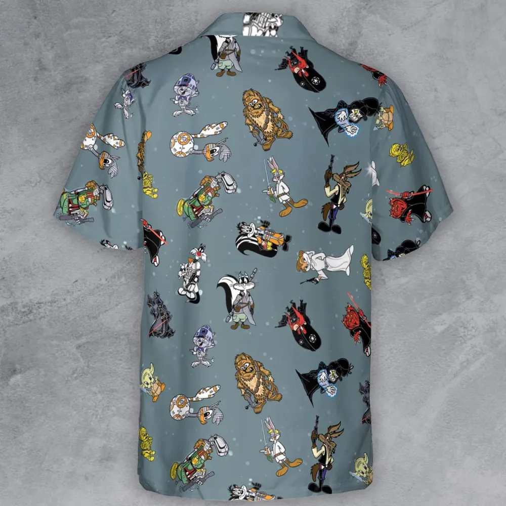 Looney Wars Button Down Shirt - 3