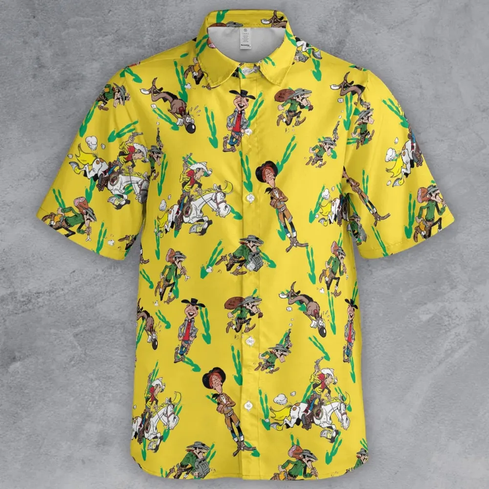 Dead End City Lucky Luke Button Down Shirt - 2